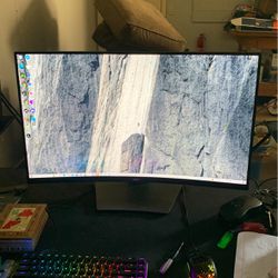 Dell Gaming Monitor 36 Inch Curved 164 Hz 2560x 1440 