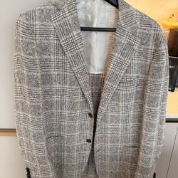 Suitsupply Linen Blend Blazer Size 42/52