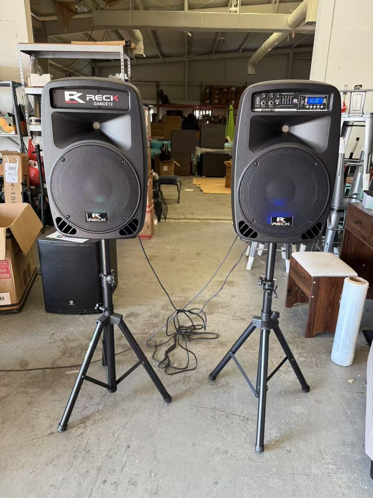 Bluetooth Proreck Dance 12 | Party Speakers 12- Inch 540 Watts Proreck Speakers