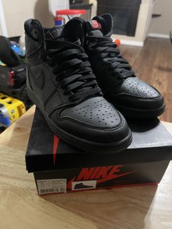 Jordan Retro 1 High Black University Red GS Size 5