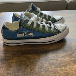 Seahawks converse sneakers
