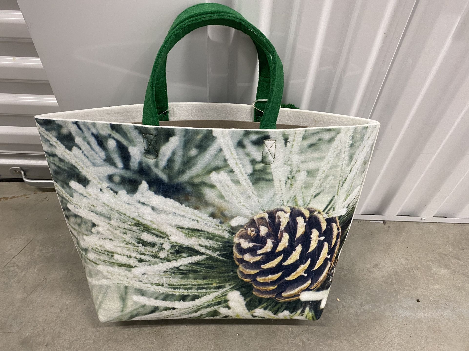 Heavy Felt Printed Tote Bag