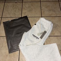 Light Oatmeal Essential Sweatpants