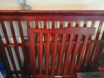 Baby Crib Disassembled