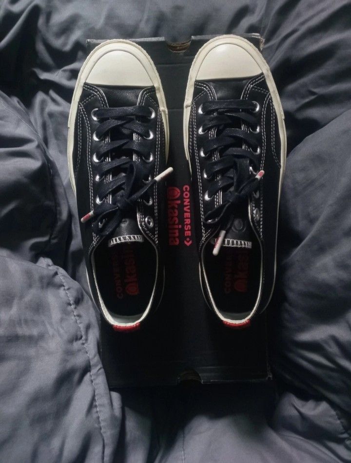 Converse Kasina Leather Black