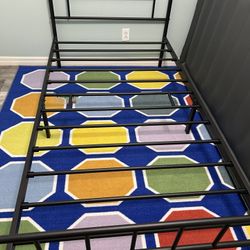 Black Metal Twin Bed