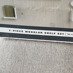 New!!! 7 Piece Modular Shelve Set 