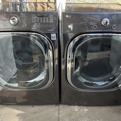 LG.  Washer And Gas  Dryer