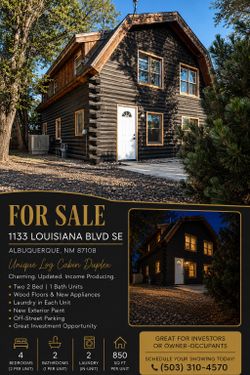 Log Cabin in Albuquerque