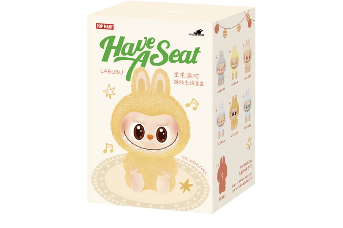 Labubu THE MONSTERS - Have a Seat Vinyl Plush Blind Box