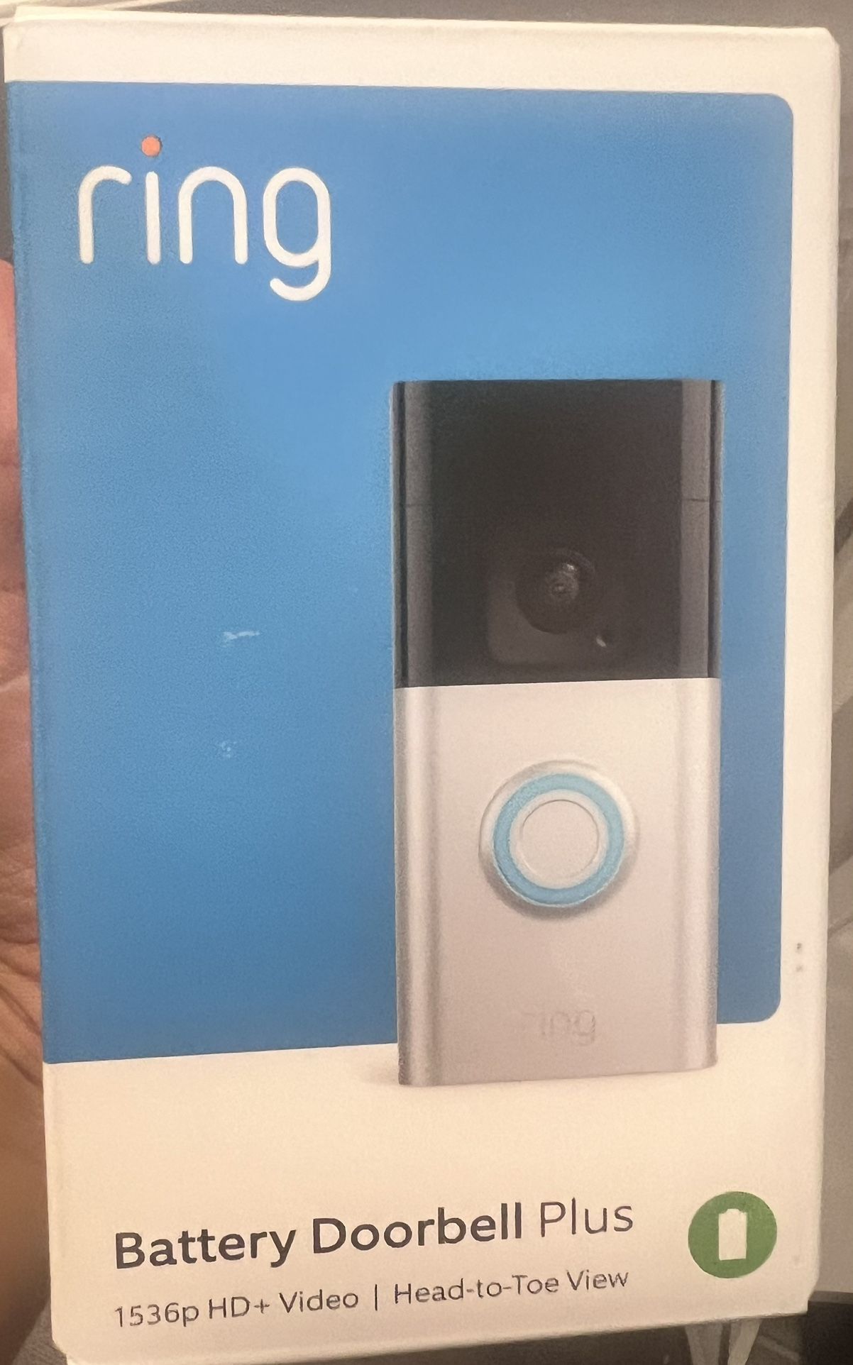 Ring Doorbell Plus 1636p HD + Video