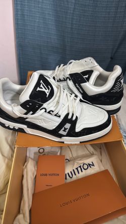 Louis Vuitton LV Trainer Sneakers Black White