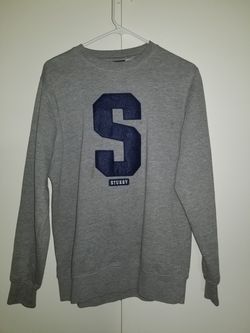 Stussy Stitched S Crewneck, Mens sz Small, $35, pls read description!