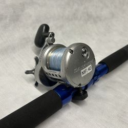 Daiwa Saltist Reel With Custom Rod