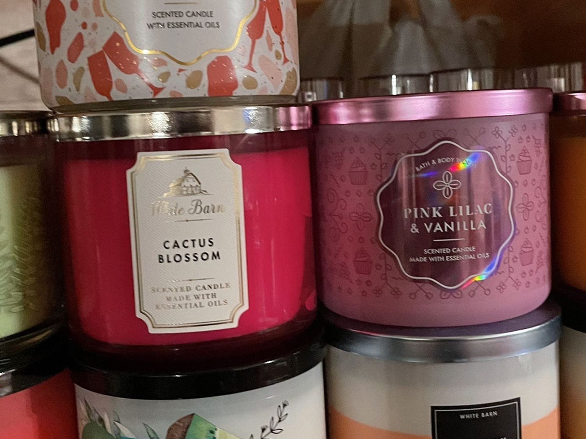 Bath And Body Candles
