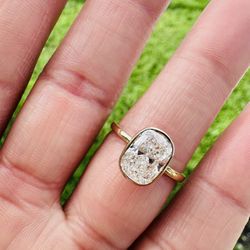 14k LAB Diamond Engagement Ring 