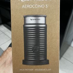 Nexpresso Aeroccino 3 Milk Frother New 