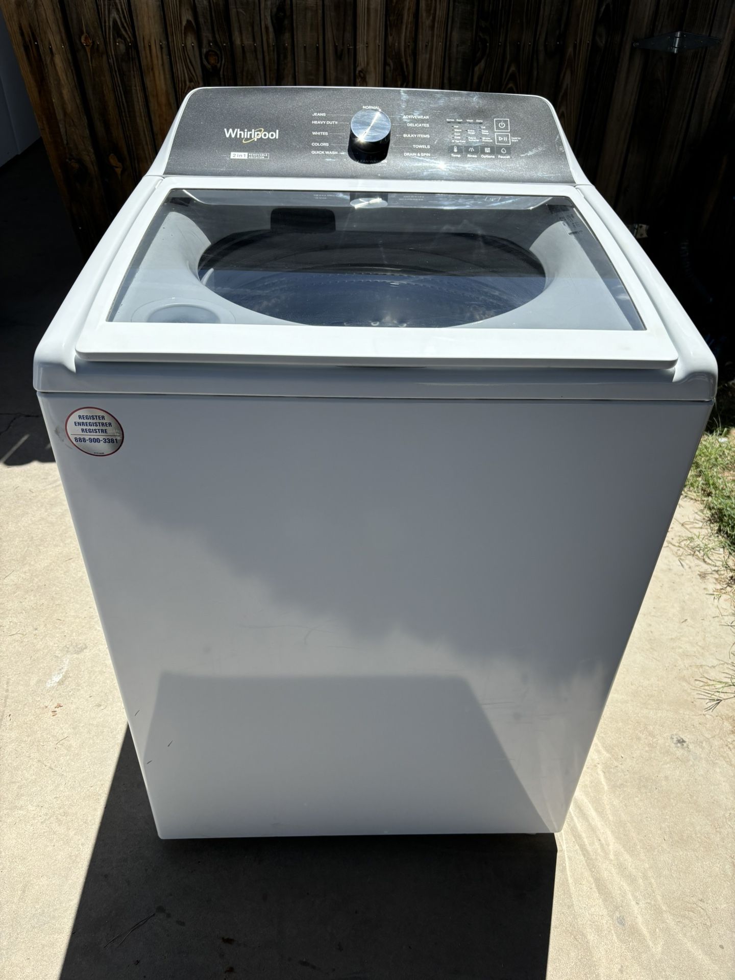 2023 Whirlpool He Washer