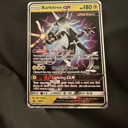 Pokemon Xurkitree GX Card