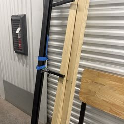 King size bed frame in good condition