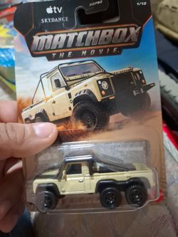 Matchbox The Movie Land Rover Die-Cast Car