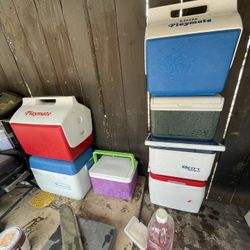 Lots Of Drink Coolers