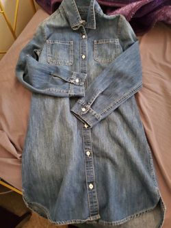 Jeans Dress For Girl 10 / 12 age .