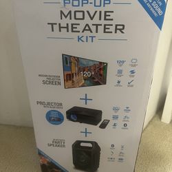 iLive Pop-Up Movie Theater Kit