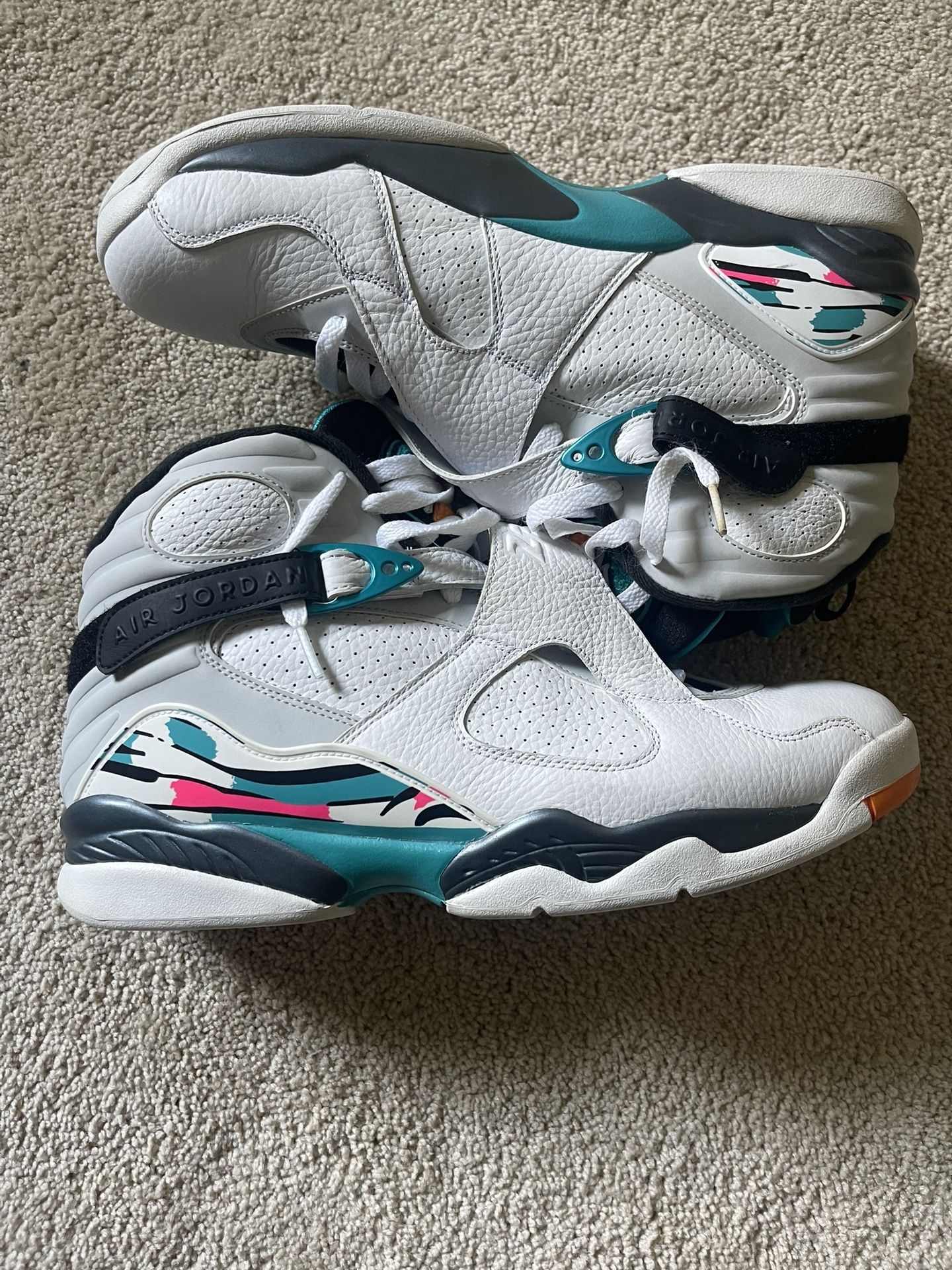 South Beach Jordan 8 Size 13