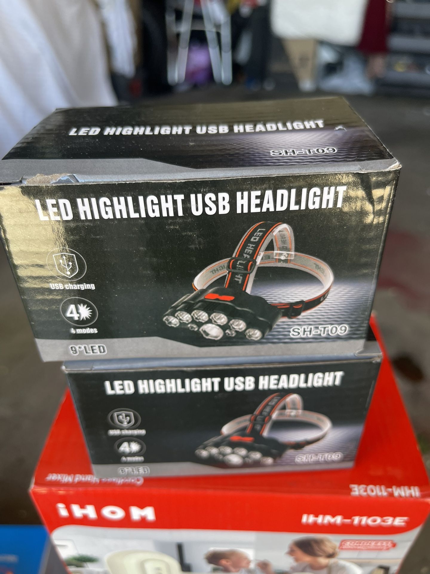 Headlight USB Headset
