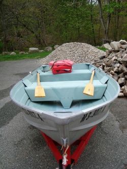 12' Craftsman Aluminum Boat plus more for Sale in Lynn, MA - OfferUp