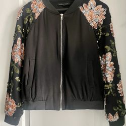 Sequins Bomber Jacket