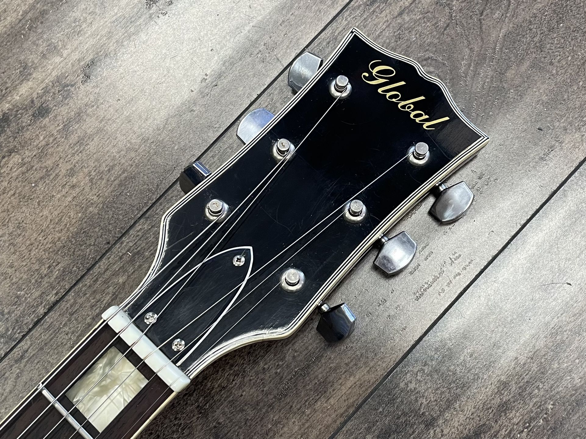 1980's Global Les Paul Japanese Copy Electric Guitar