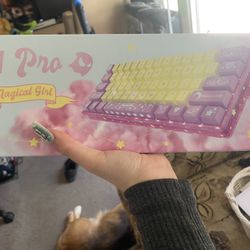 Kawaii Anime Girl K1 Pro Wireless Mechanical Keyboard  ✨