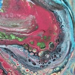 Beautiful Acrylic Pour