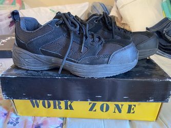 steel toe work shoes