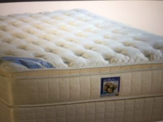 I am pillow top mattress and box springs 200