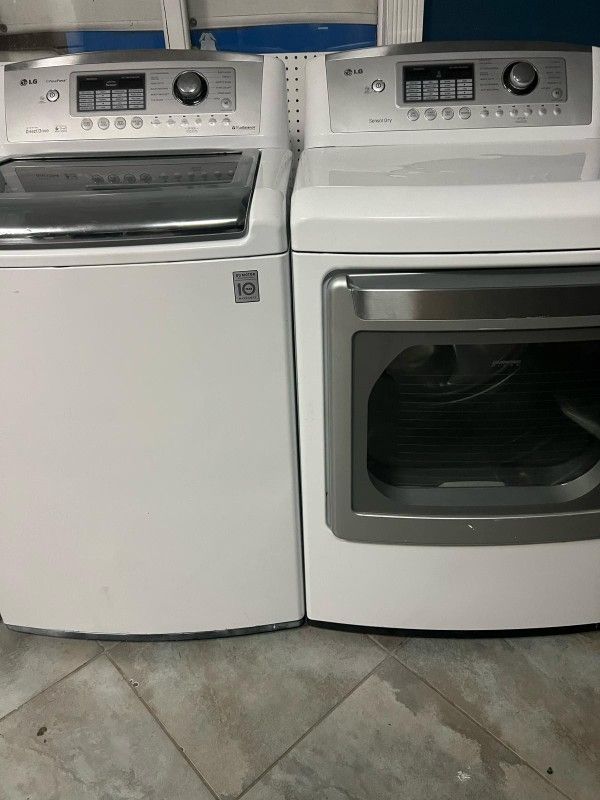 LG Steam Washer And Dryer