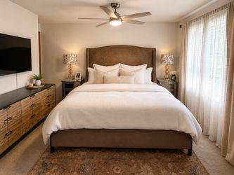 King bed frame