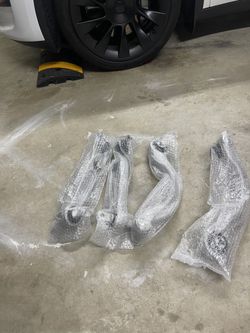 4pcs Front Left & Right Lower Control Arms Kit For 2020-2024 tesla model Y