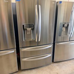 LG STAINLESS STEEL FRENCH DOORS REFRIGERATOR