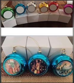 Sublimation Christmas blank ornaments