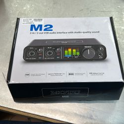 Motu M2 Audio Interface 