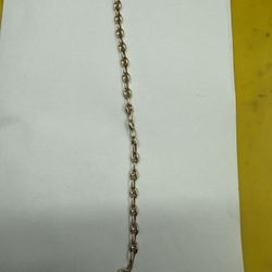 14k Gucci Puff Link Bracelet 