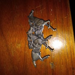 1909 Sterling Silver Horse Pin