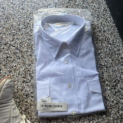 Pilot Shirts 16-16.5 Neck -White