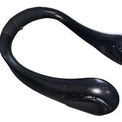 BLADELESS NECK FAN HF370 USB-C RECHARGEABLE WEARABLE MINI 5000MAH BLACK COOLING