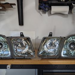 OEM Lexus LX470 Headlights (Left and Right) 