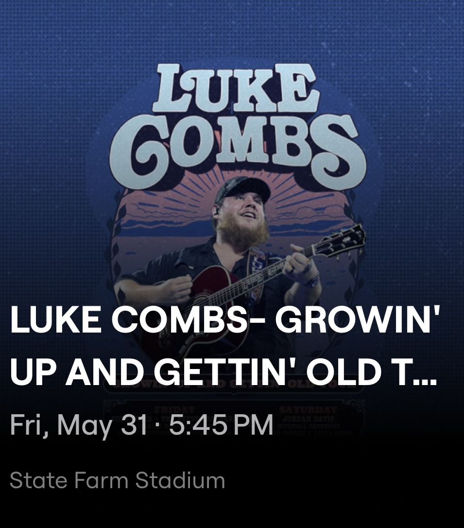 Luke Combs Tickets