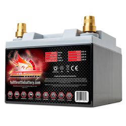 FULL THROTTLE FT 410 UTV BATTERY POLARIS RZR SECOND BATTERY